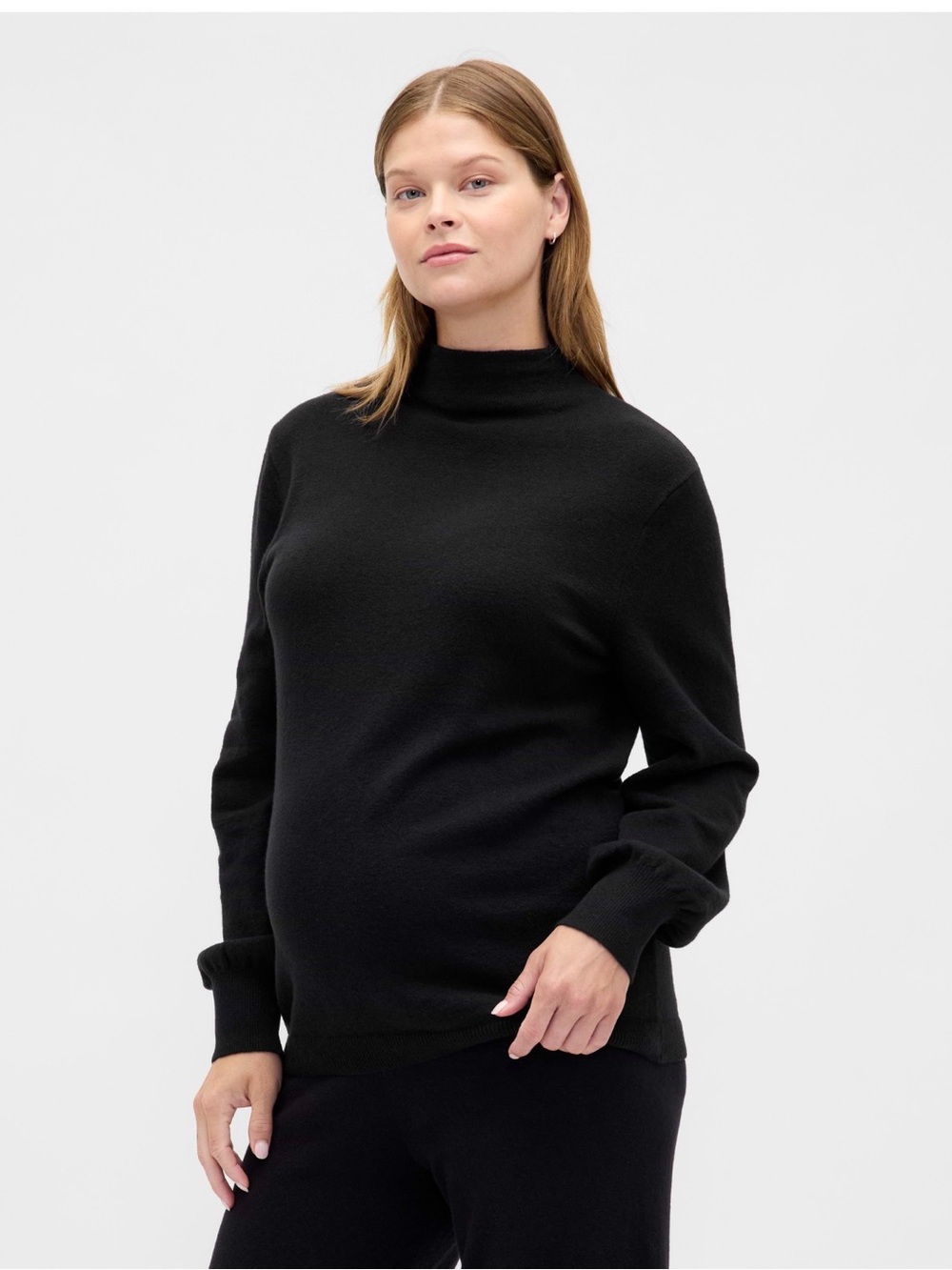 GAP CashSoft Maternity Turtlenecy Sweater